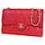 Classique Chanel Matelassé Cuir Rouge  ref.1156338
