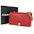 Rabat Complet Chanel Cuir Rouge  ref.1156342