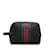 Gucci Techno Canvas Web Clutch Bag 630916 Black Cloth  ref.1156717