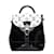 Louis Vuitton Vernis Hot Springs Mini Rucksack M53637 Schwarz Leder Lackleder  ref.1156721