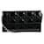 Christian Dior Black 2014 Portafoglio Lady Dior in vernice hardware argento su catena Nero Pelle  ref.1156786