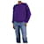 Isabel Marant Jersey violeta de mezcla de lana acanalado - talla FR 34 Púrpura  ref.1156821