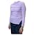 Rejina Pyo Pink long sleeved high neck asymetric bottom top - size S  ref.1156834