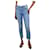 Sandro Jeans bordados azuis - tamanho UK 8 Azul Algodão  ref.1156841