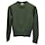 Acne Studios Crewneck Sweater in Green Wool   ref.1157126