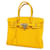Hermès HERMES BIRKIN 30 Yellow Leather  ref.1157298