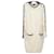 Chanel 16C Paris -Seoul Strickpulloverkleid mit CC-Knöpfen in Ecru Beige Wolle  ref.1157401