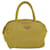 PRADA Hand Bag Nylon Yellow Auth 60250  ref.1157645