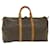 Louis Vuitton-Monogramm Keepall 50 Boston Bag M.41426 LV Auth-Folge2488 Leinwand  ref.1157650