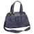 Bulgari BVLGARI Shoulder Bag Leather 2way Blue Auth bs9841  ref.1157669