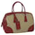 PRADA Tote Bag Canvas Red Beige Auth 59695 Cloth  ref.1157672