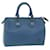 Louis Vuitton Epi Speedy 25 Handtasche Toledo Blau M43015 LV Auth 59851 Leder  ref.1157677