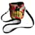 Desigual shoulder bag in multicolor sheepskin Black Multiple colors Polyester  ref.1157885