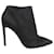 Longchamp Leather boots Black  ref.1157987