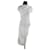 Balenciaga Silk dress White  ref.1157998
