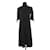 The Kooples Robe noir Polyester  ref.1158061