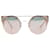 Bulgari Óculos de sol rosa Plástico  ref.1158083
