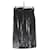 Chanel Falda negra Negro Viscosa  ref.1158127