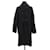Yves Saint Laurent Cappotto di lana Nero  ref.1158138