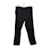 Moncler Pantalon de sport en coton Noir  ref.1158145