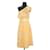 Autre Marque Vestido amarillo Viscosa  ref.1158208