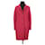 Autre Marque Wool Pea Coat Red  ref.1158210