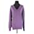 Loro Piana knitting/Cashmere sweatshirt Purple  ref.1158231