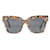 Burberry Gafas de sol marrones Castaño Plástico  ref.1158289