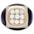 Boucheron ring, “Signet Ring”, Yellow gold, wood and diamonds.  ref.1158335
