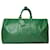 LOUIS VUITTON Keepall Bag in Green Leather - 101598  ref.1158343