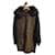 LANVIN  Coats T.International XL Wool Khaki  ref.1158347