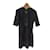 BURBERRY  Dresses T.International XS Silk Grey  ref.1158356