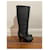LOUIS VUITTON  Boots T.eu 40.5 leather Black  ref.1158373