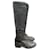 CHANEL  Boots T.eu 36 leather Grey  ref.1158381