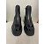CHANEL Botines T.UE 38.5 Cuero Negro - vista 3