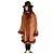 Cappotto vintage Mantella Hermès (46) Pesca - vista 18