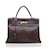 Hermès Hermes Vintage Brown Leather Kelly 35 Retourne Handbag Bag  ref.1158463