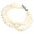 Mikimoto Bracciale con tripla perla