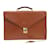 Loewe Anagram Business Bag Brown Leather Pony-style calfskin  ref.1158532