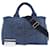 Tote Prada Denim-Einkaufstasche mit Canapa-Logo 1BG642 Blau John  ref.1158533