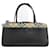 Burberry Nova Check-Handtasche aus Leder Schwarz  ref.1158539