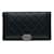 Chanel Black Boy Yen Wallet Leather  ref.1158950