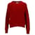 Tommy Hilfiger Womens Cable Knit Jumper Red Cotton  ref.1159038