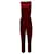 Tommy Hilfiger Womens Jumpsuit in Red Polyester  ref.1159042
