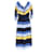 Tommy Hilfiger Womens Tie Dye Midi Dress Multiple colors Viscose Cellulose fibre  ref.1159063