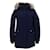 Tommy Hilfiger Gepolsterte Slim-Fit-Jacke für Damen Marineblau Baumwolle  ref.1159067