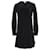 Tommy Hilfiger Vestido estilo jersey de puro algodón para mujer en algodón negro  ref.1159080