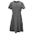 Tommy Hilfiger Womens Fitted Dress Grey Cotton  ref.1159102
