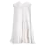 Tommy Hilfiger Womens Sleeveless Lace Embroidery Logo Dress in White Polyester  ref.1159105