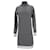 Tommy Hilfiger Womens High Neck Jumper Dress in Grey Cotton  ref.1159117